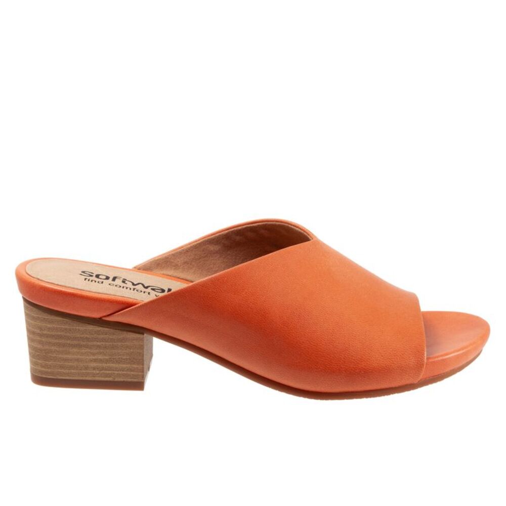 Softwalk Womens Parker Orange Shoes (NWT)